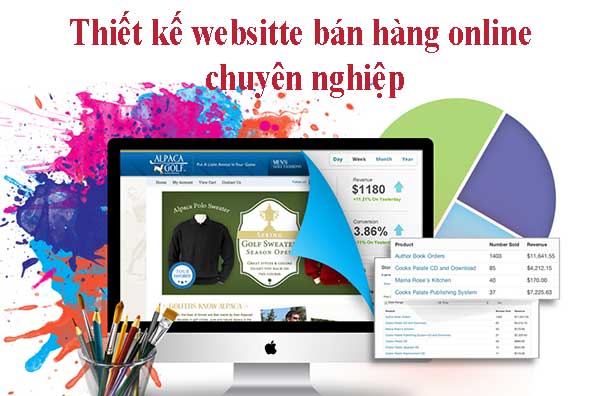 thiết kế website bán hàng online